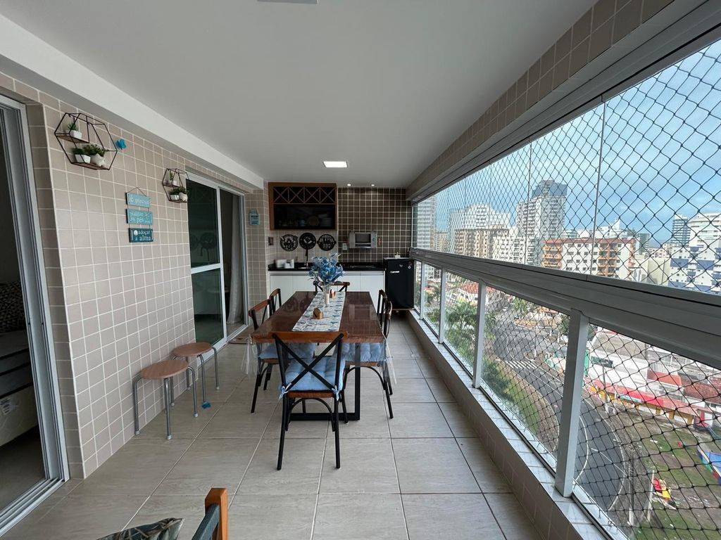 Apartamento com 3 quartos e 116 m² em Ocian, Praia Grande