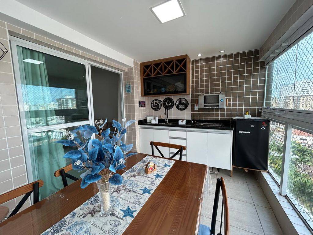 Apartamento com 3 quartos e 116 m² em Ocian, Praia Grande