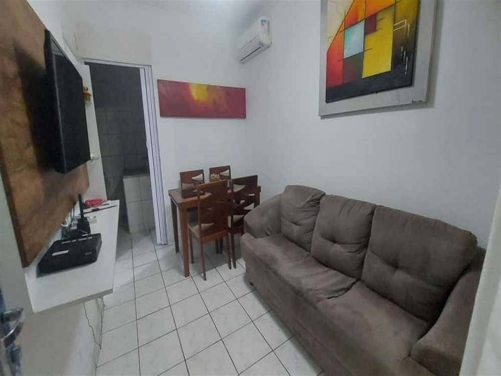 Apartamento com 1 quarto e 39 m² em Ocian, Praia Grande