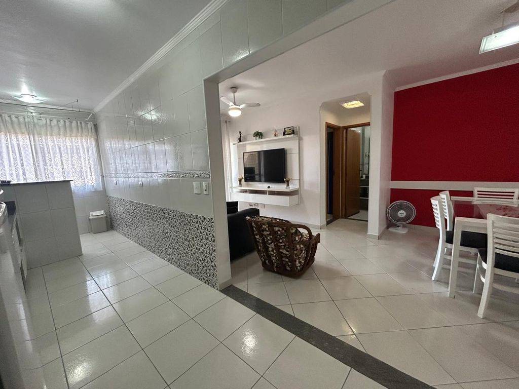 Apartamento com 1 quarto e 59 m² em Ocian, Praia Grande