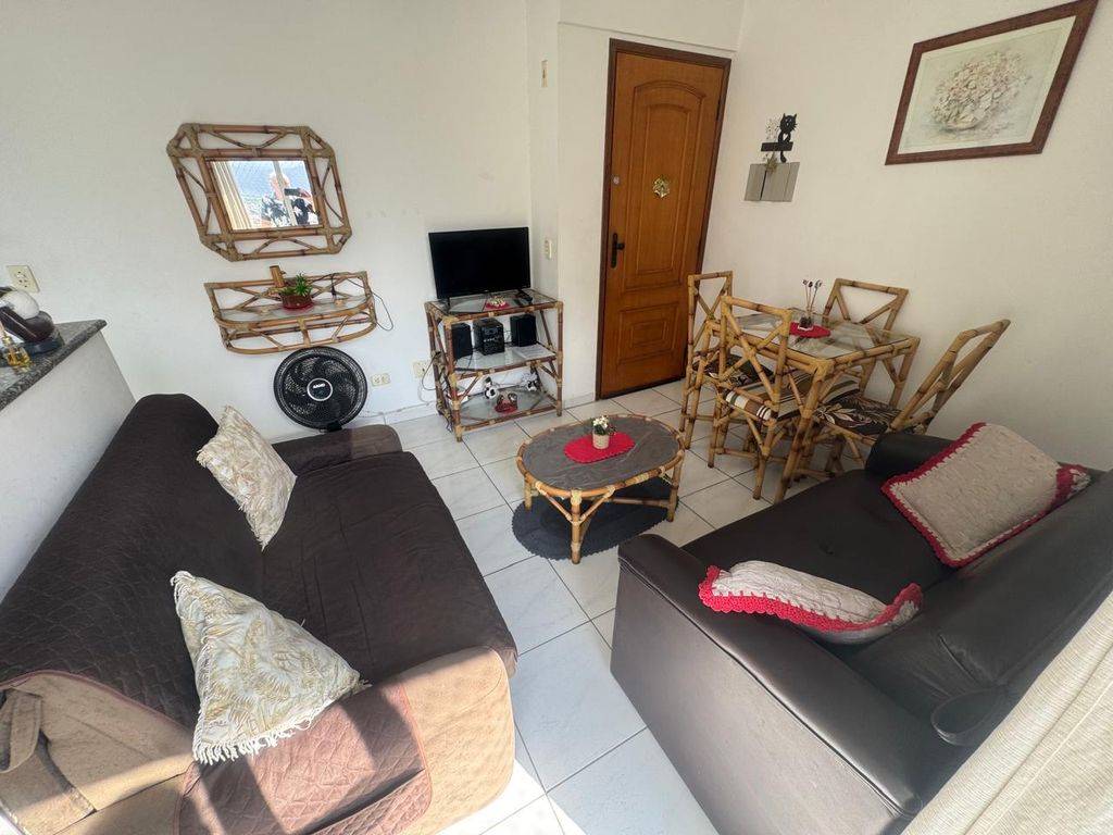 Apartamento com 1 quarto e 48 m² em Ocian, Praia Grande
