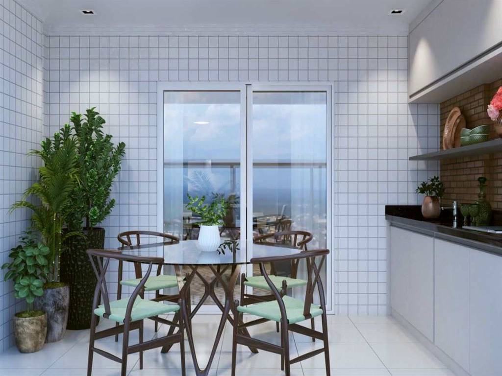 Apartamento com 2 quartos e 73 m² em Ocian, Praia Grande