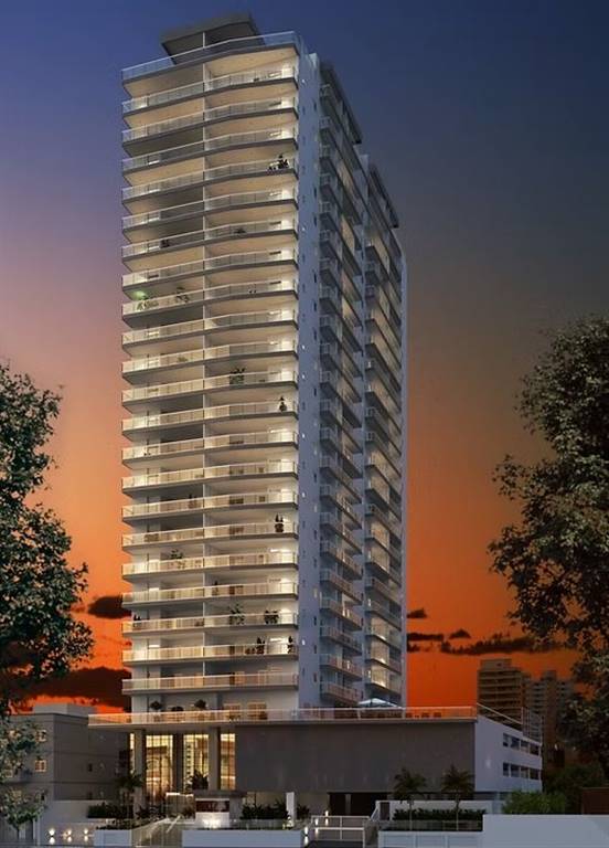 Apartamento com 3 quartos e 115 m² em Ocian, Praia Grande