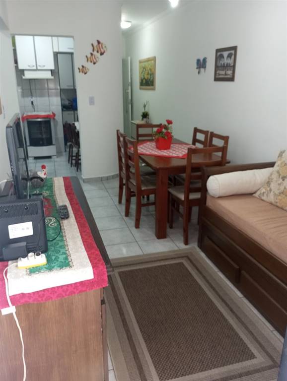 Apartamento com 1 quarto e 59 m² em Ocian, Praia Grande