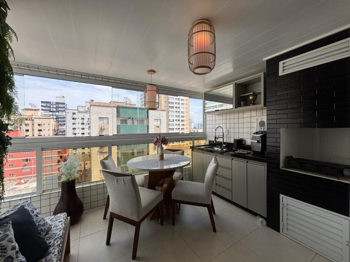 Apartamento com 3 quartos e 147 m² em Ocian, Praia Grande