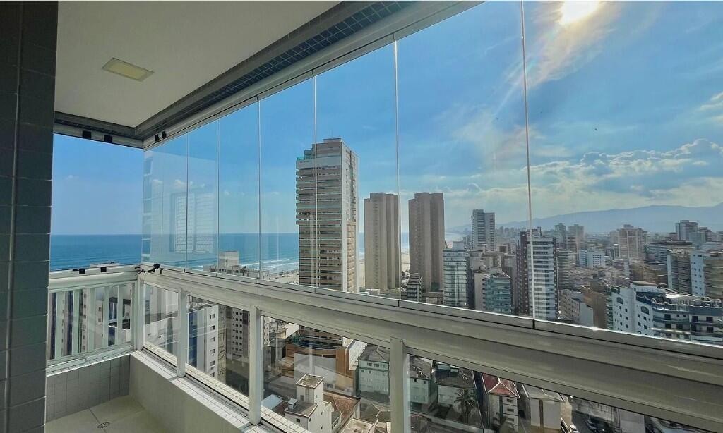Apartamento com 1 quarto e 55 m² em Ocian, Praia Grande