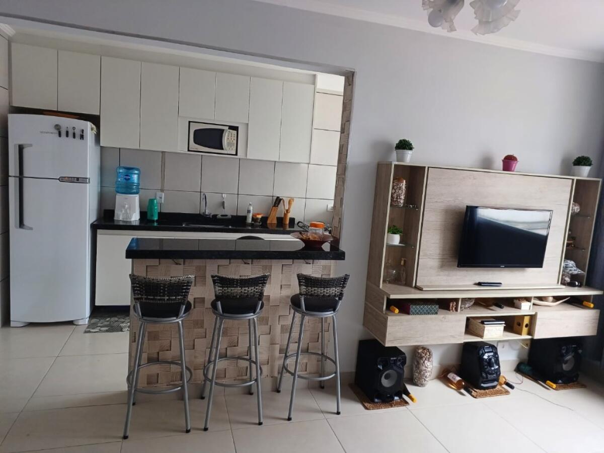 Apartamento com 1 quarto e 55 m² em Ocian, Praia Grande