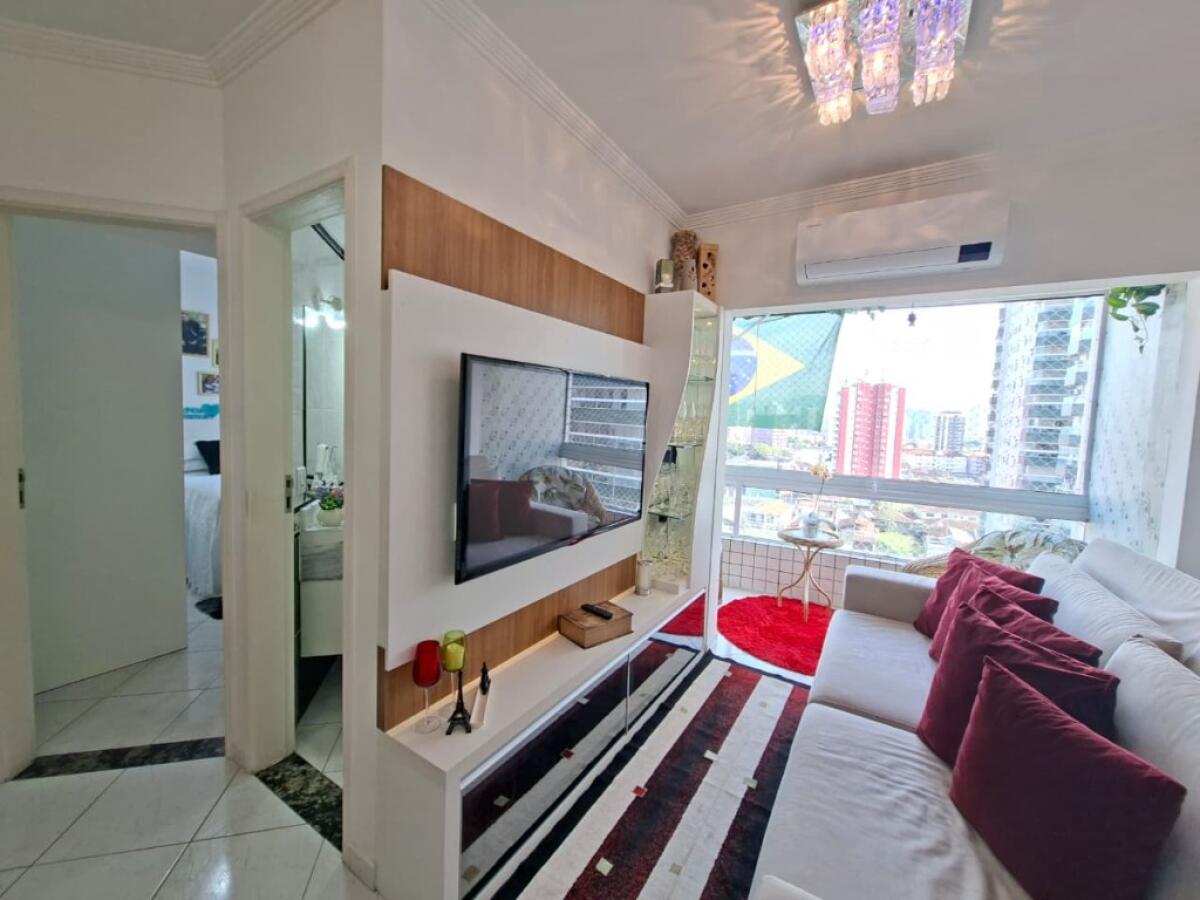 Apartamento com 2 quartos e 53 m² em Ocian, Praia Grande