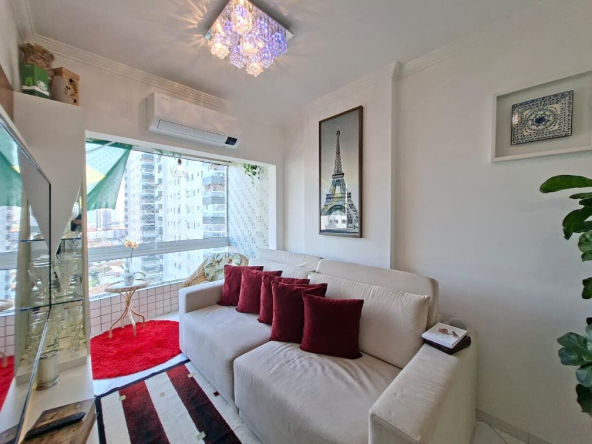 Apartamento com 2 quartos e 53 m² em Ocian, Praia Grande