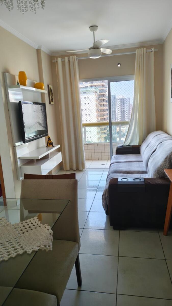 Apartamento com 1 quarto e 55 m² em Ocian, Praia Grande