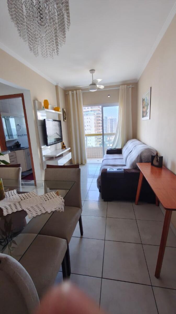 Apartamento com 1 quarto e 55 m² em Ocian, Praia Grande