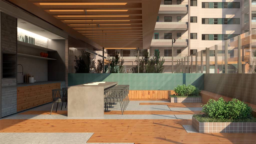 Apartamento com 3 quartos e 111 m² em Vila Caiçara, Praia Grande