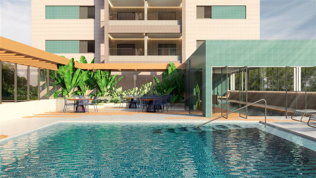 Apartamento com 3 quartos e 111 m² em Vila Caiçara, Praia Grande