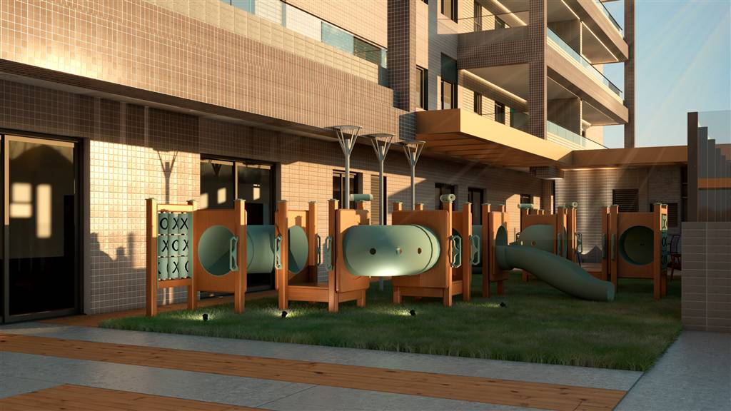 Apartamento com 3 quartos e 111 m² em Vila Caiçara, Praia Grande