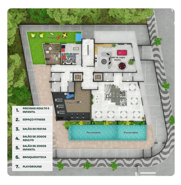 Apartamento com 2 quartos e 81 m² em Vila Caiçara, Praia Grande