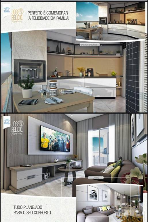 Apartamento com 2 quartos e 79 m² em Vila Caiçara, Praia Grande