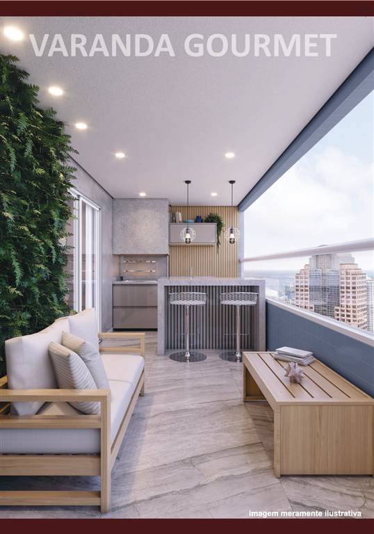 Apartamento com 2 quartos e 59 m² em Vila Caiçara, Praia Grande