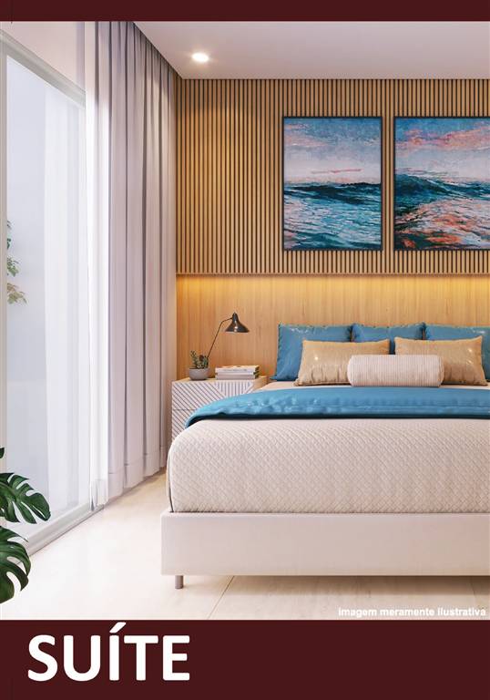Apartamento com 2 quartos e 59 m² em Vila Caiçara, Praia Grande