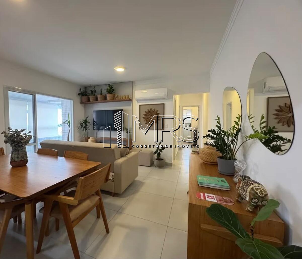 Apartamento com 2 quartos e 88 m² em Vila Caiçara, Praia Grande