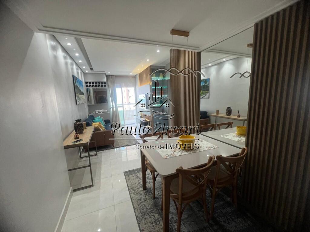 Apartamento com 3 quartos e 110 m² em Balneário Cascais, Mongaguá