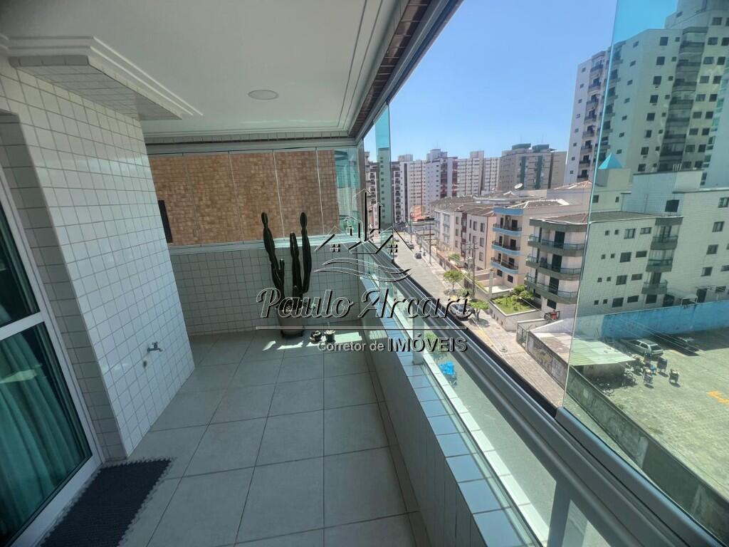 Apartamento com 3 quartos e 110 m² em Balneário Cascais, Mongaguá