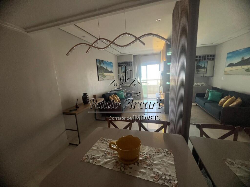 Apartamento com 2 quartos e 80 m² em Balneário Cascais, Mongaguá