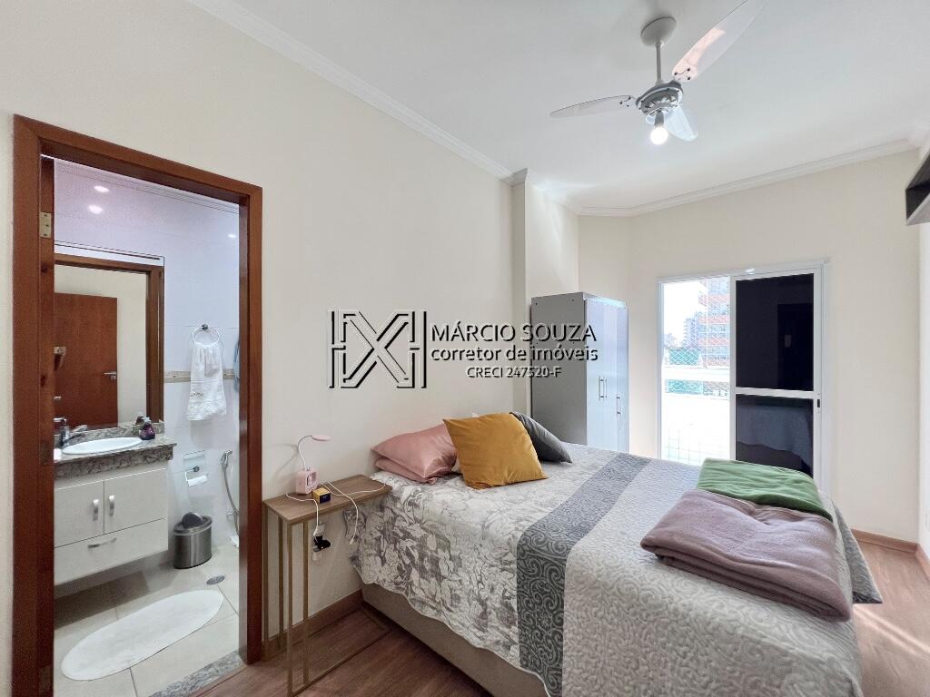 Apartamento com 2 quartos e 71 m² em Boqueirão, Praia Grande