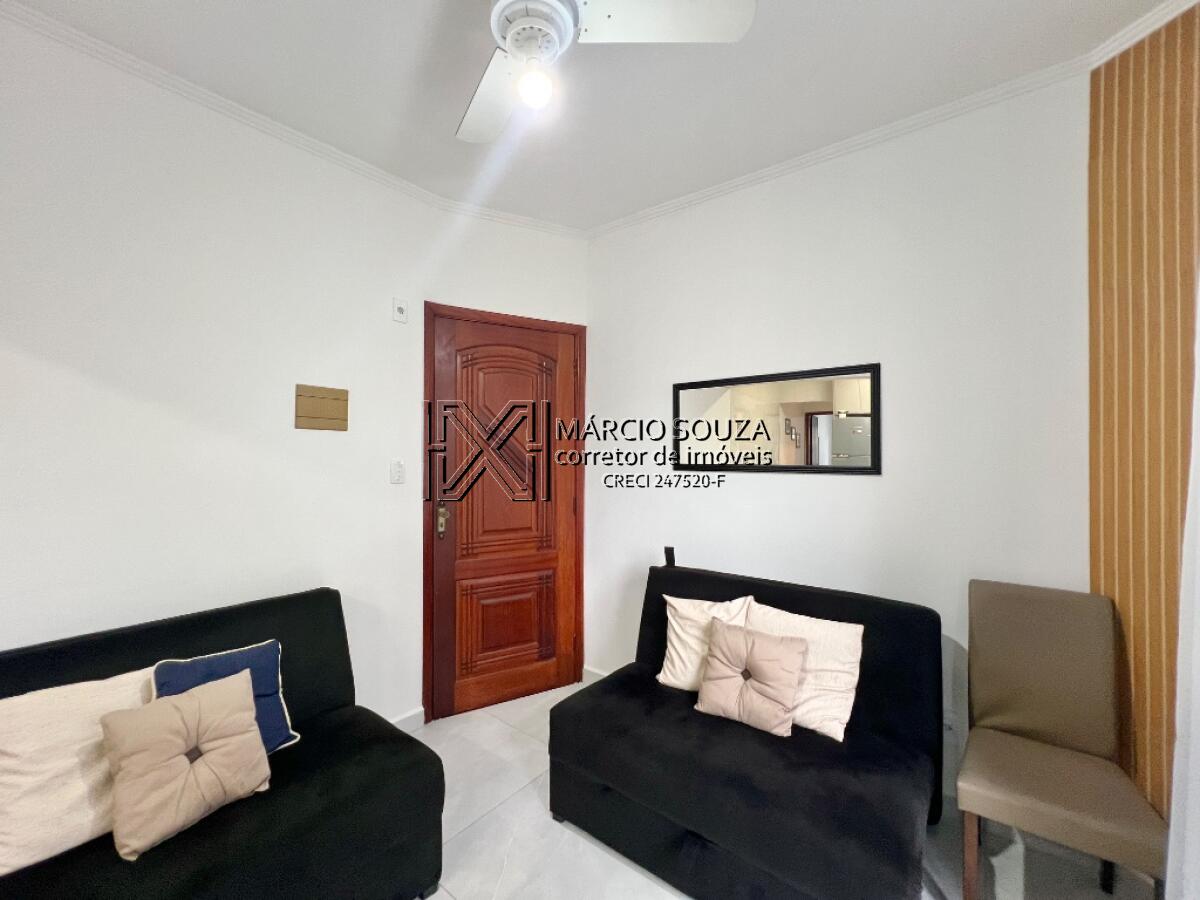 Apartamento com 1 quarto e 32 m² em Boqueirão, Praia Grande
