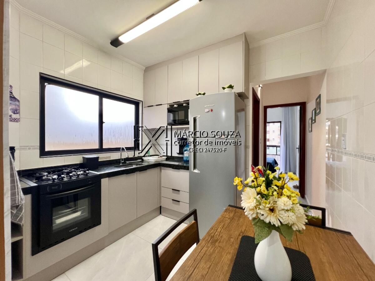 Apartamento com 1 quarto e 32 m² em Boqueirão, Praia Grande