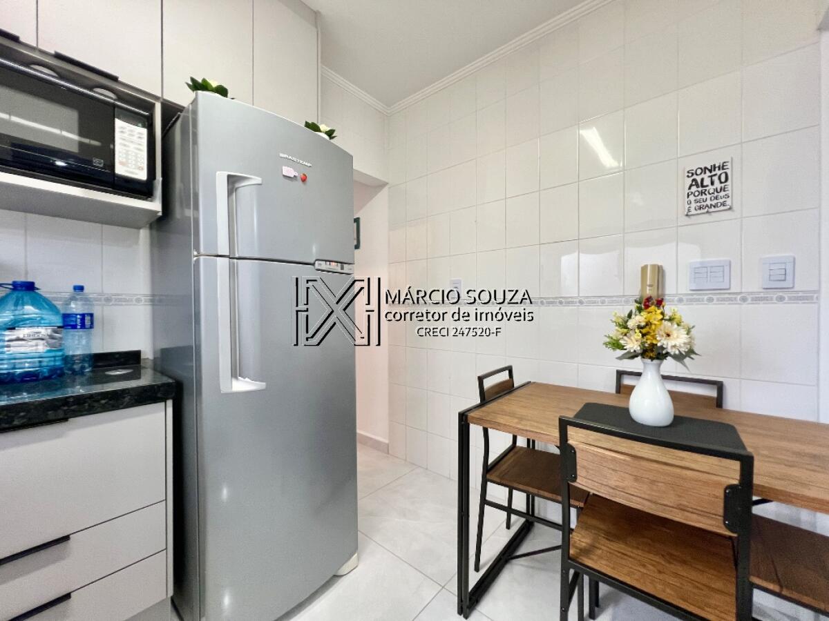 Apartamento com 1 quarto e 32 m² em Boqueirão, Praia Grande
