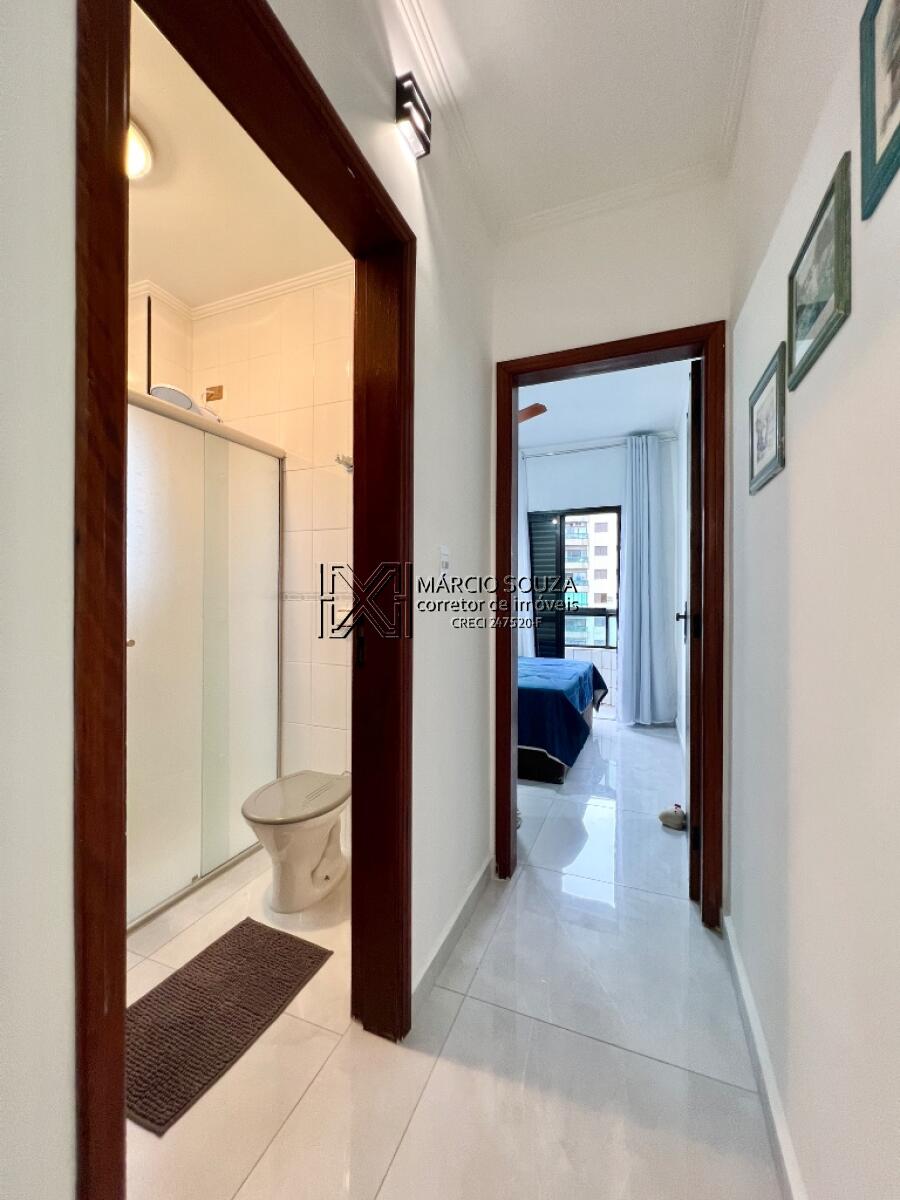 Apartamento com 1 quarto e 32 m² em Boqueirão, Praia Grande