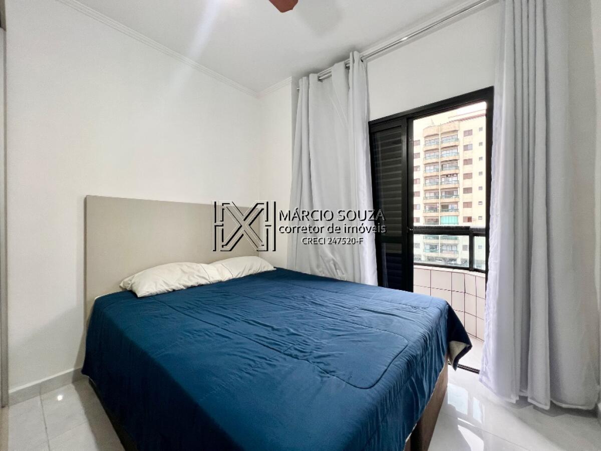 Apartamento com 1 quarto e 32 m² em Boqueirão, Praia Grande