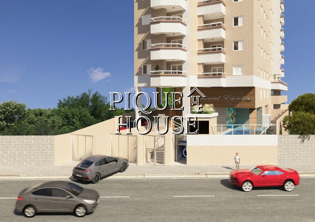 Apartamento com 2 quartos e 51 m² em Boqueirão, Praia Grande