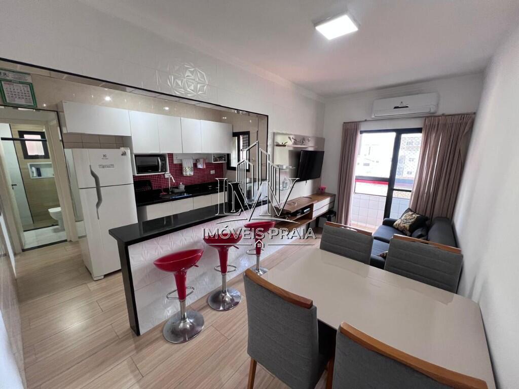 Apartamento com 1 quarto e 40 m² em Vila Guilhermina, Praia Grande