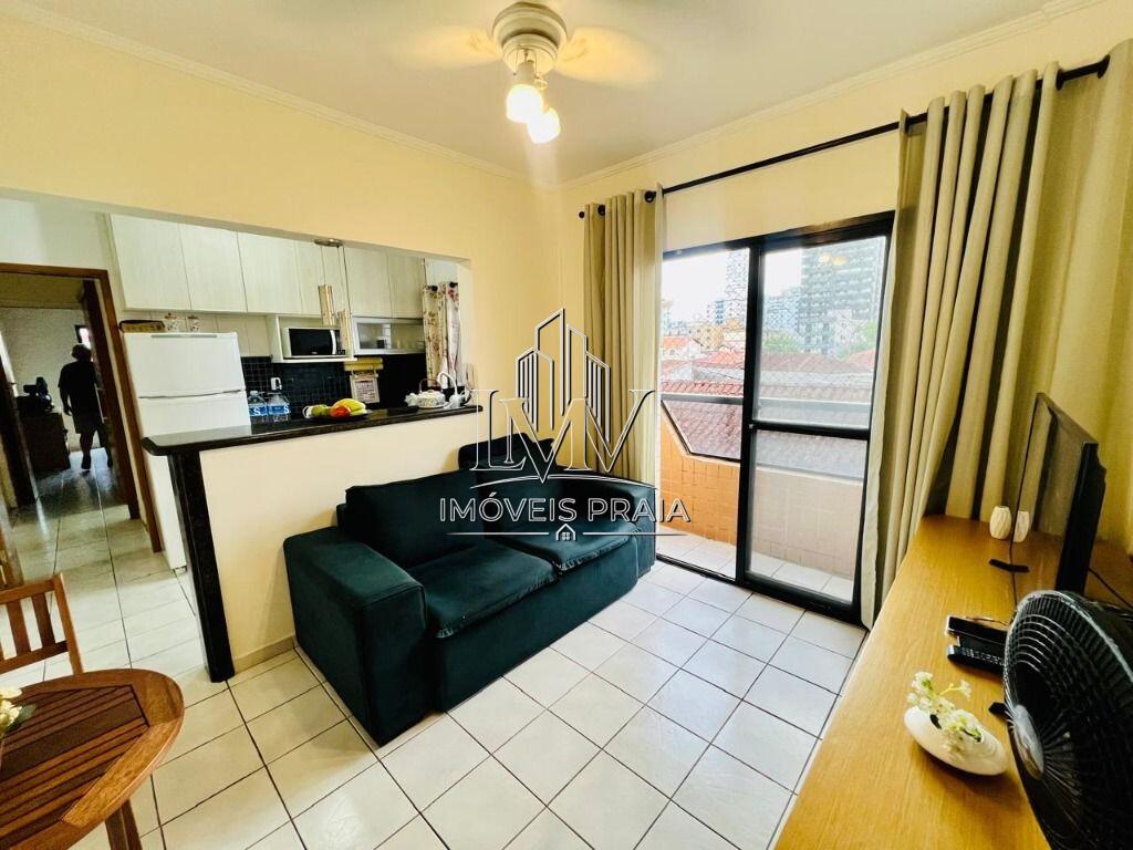 Apartamento com 1 quarto e 55 m² em Vila Guilhermina, Praia Grande