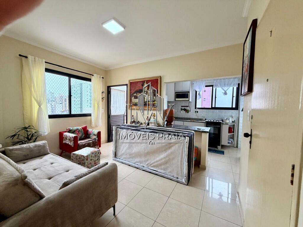 Apartamento com 1 quarto e 47 m² em Vila Guilhermina, Praia Grande