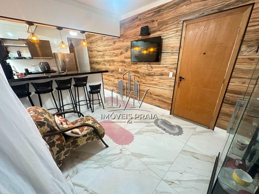 Apartamento com 1 quarto e 42 m² em Vila Guilhermina, Praia Grande