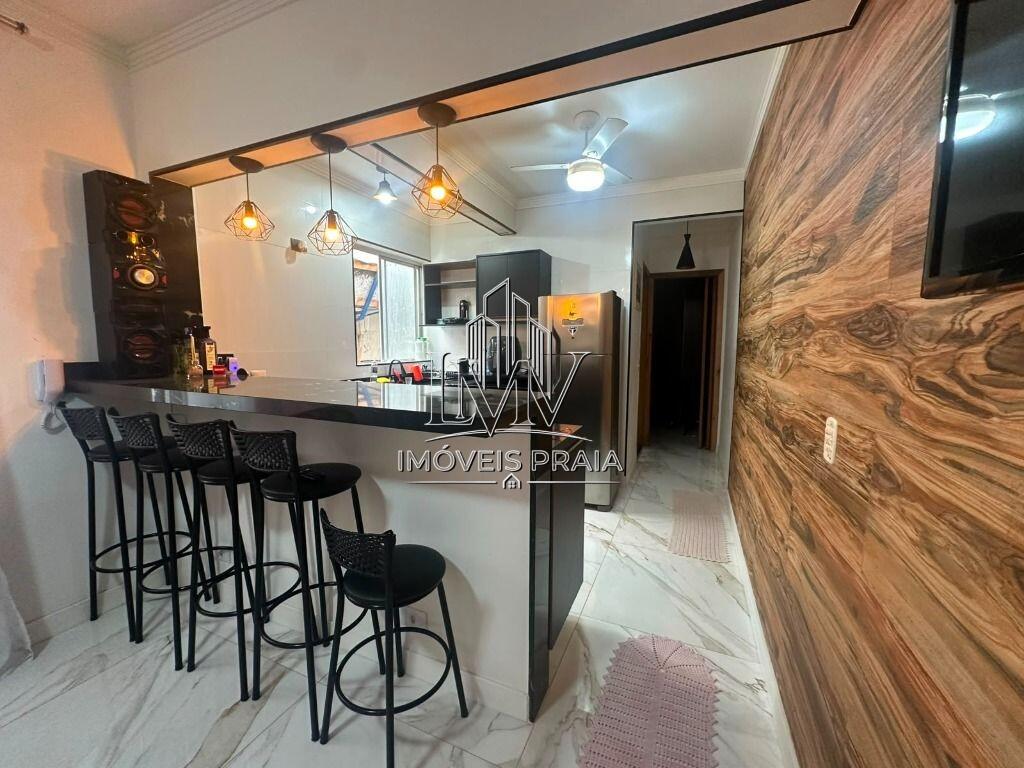 Apartamento com 1 quarto e 42 m² em Vila Guilhermina, Praia Grande