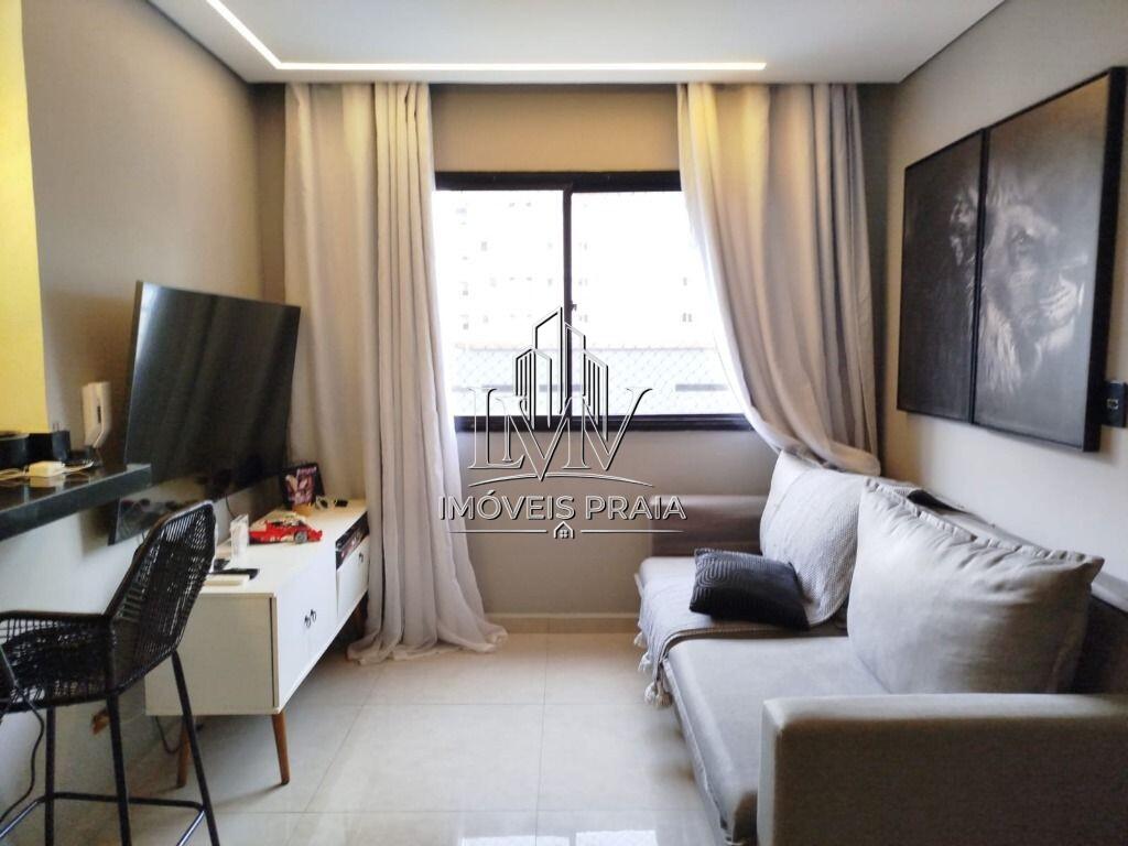 Apartamento com 1 quarto e 50 m² em Vila Guilhermina, Praia Grande