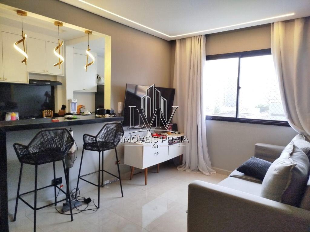 Apartamento com 1 quarto e 50 m² em Vila Guilhermina, Praia Grande