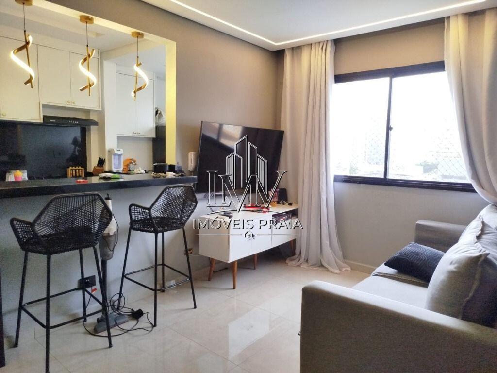 Apartamento com 1 quarto e 50 m² em Vila Guilhermina, Praia Grande