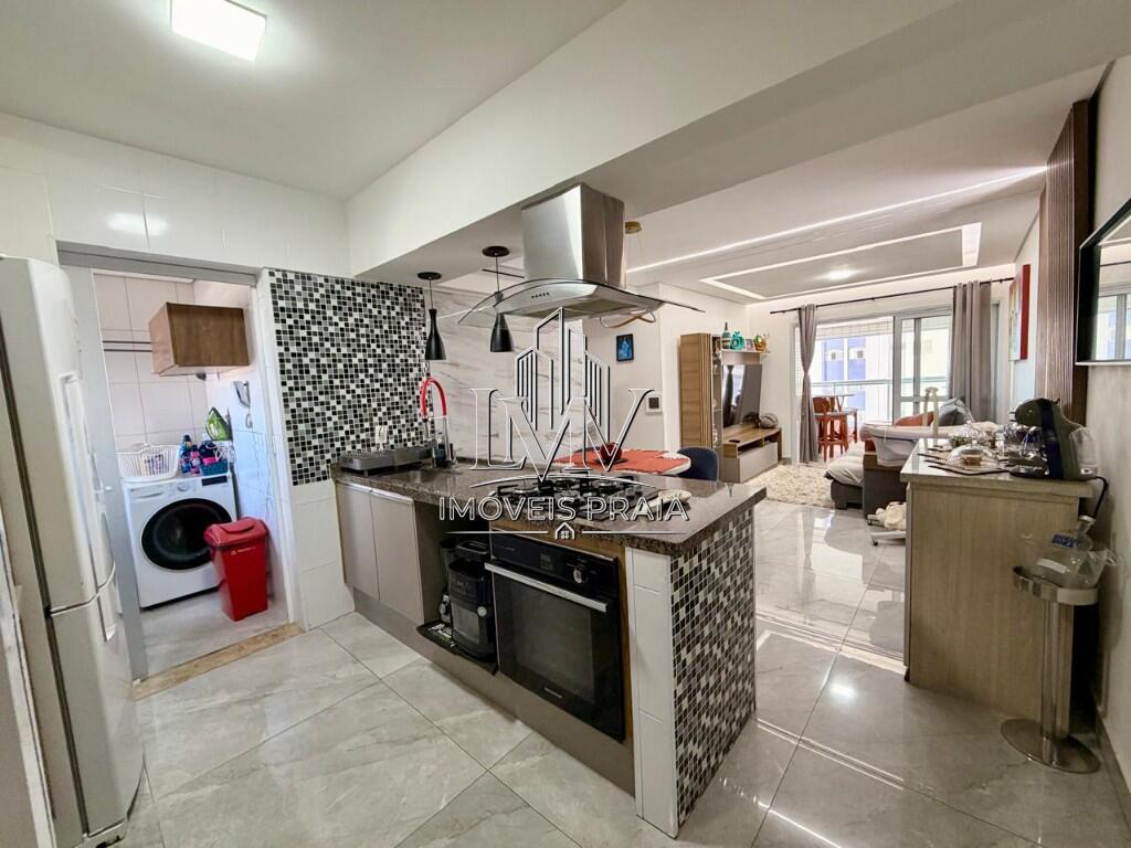 Apartamento com 2 quartos e 80 m² em Vila Guilhermina, Praia Grande