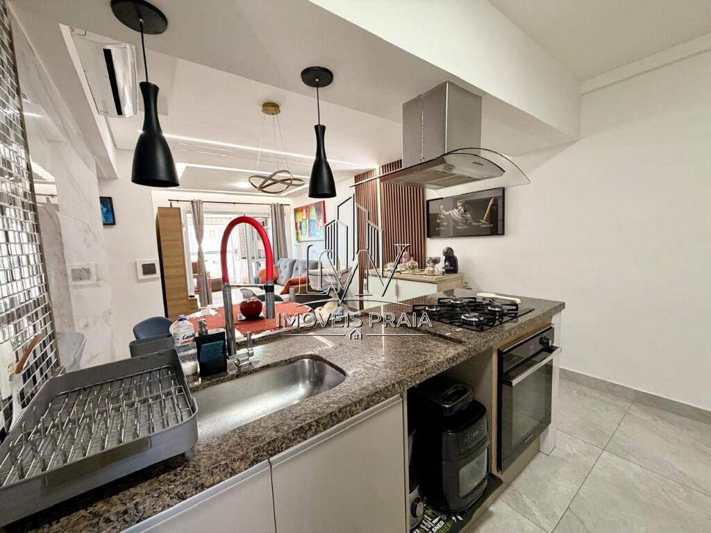 Apartamento com 2 quartos e 80 m² em Vila Guilhermina, Praia Grande