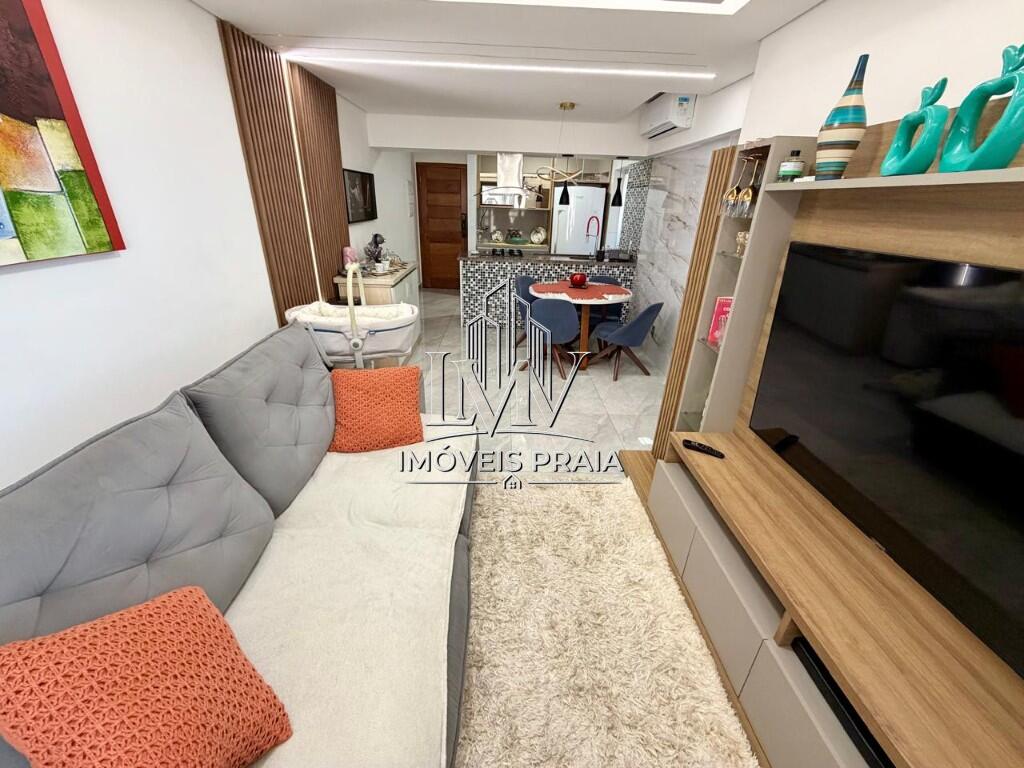 Apartamento com 2 quartos e 80 m² em Vila Guilhermina, Praia Grande