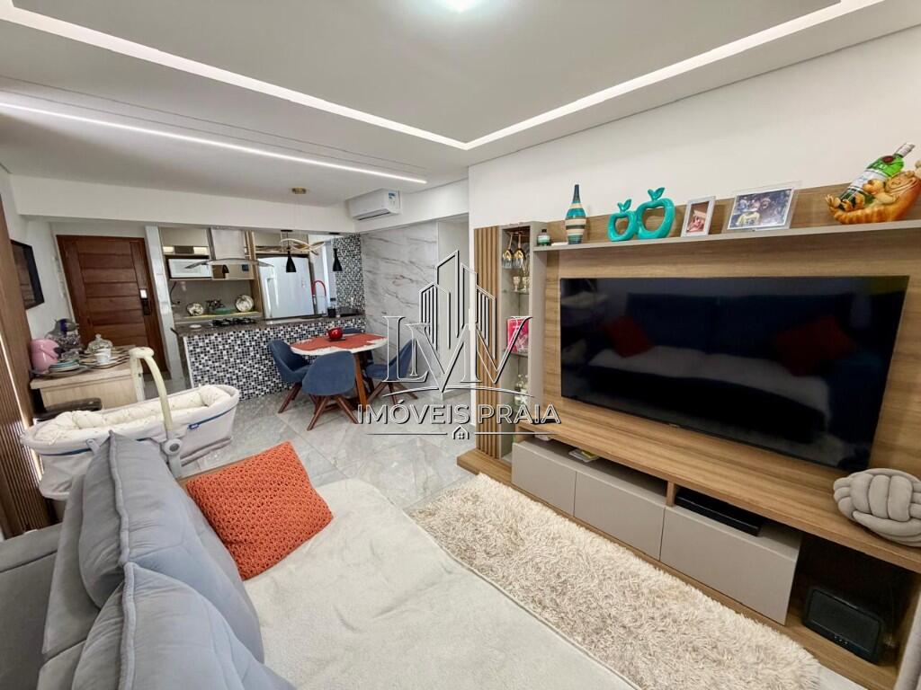 Apartamento com 2 quartos e 80 m² em Vila Guilhermina, Praia Grande