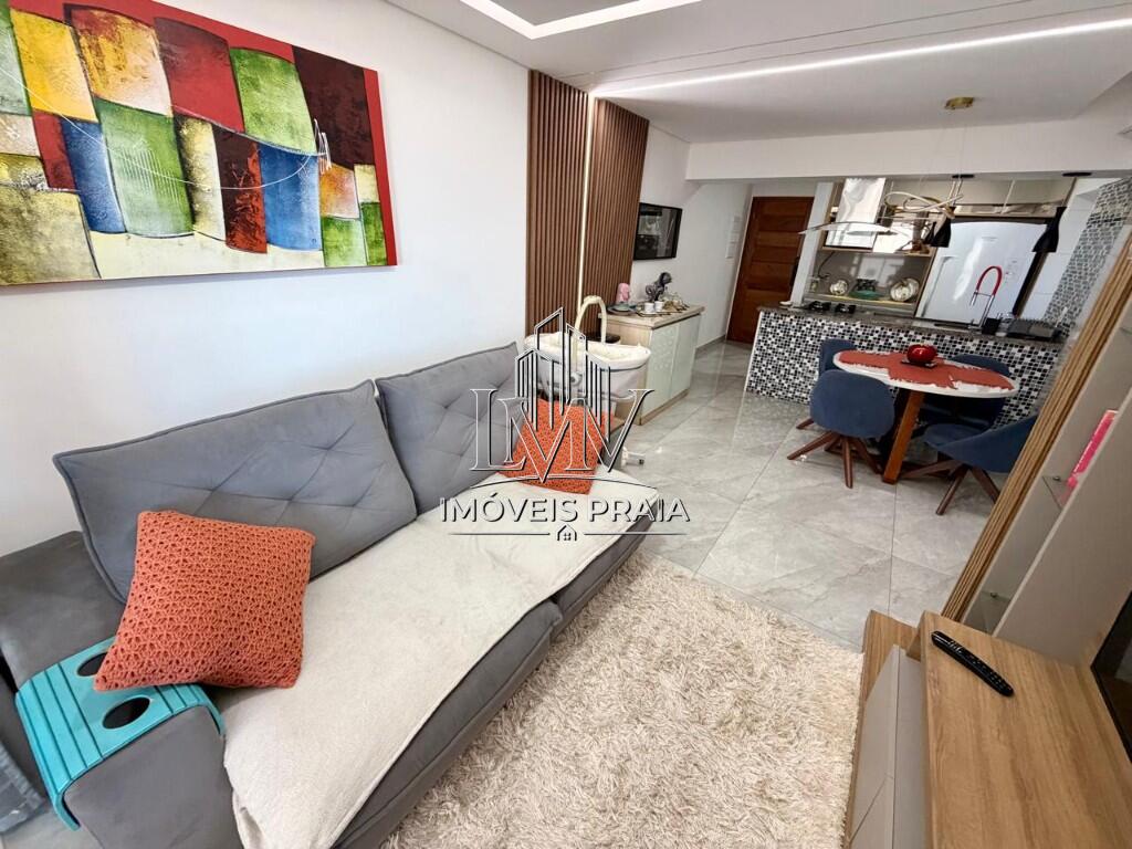 Apartamento com 2 quartos e 80 m² em Vila Guilhermina, Praia Grande