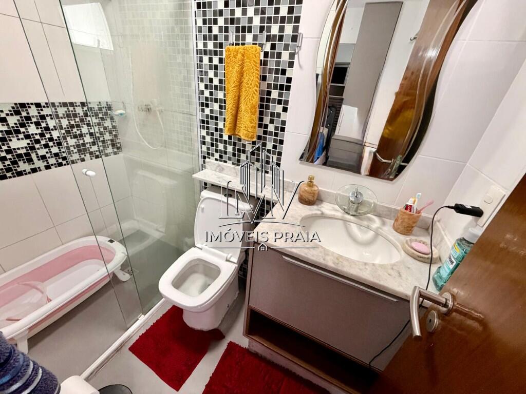 Apartamento com 2 quartos e 80 m² em Vila Guilhermina, Praia Grande