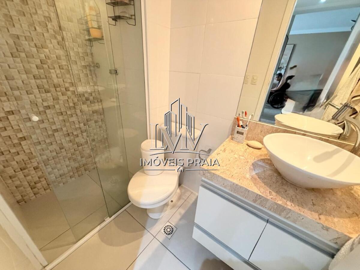 Apartamento com 2 quartos e 70 m² em Vila Guilhermina, Praia Grande