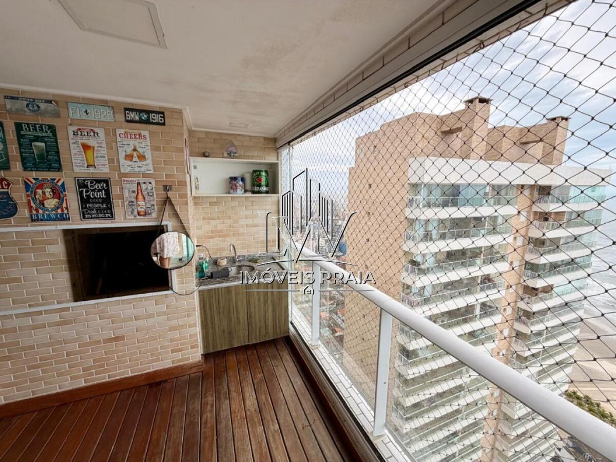 Apartamento com 2 quartos e 70 m² em Vila Guilhermina, Praia Grande