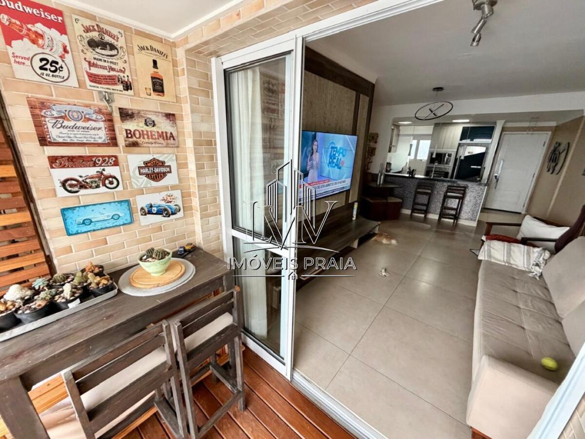 Apartamento com 2 quartos e 70 m² em Vila Guilhermina, Praia Grande